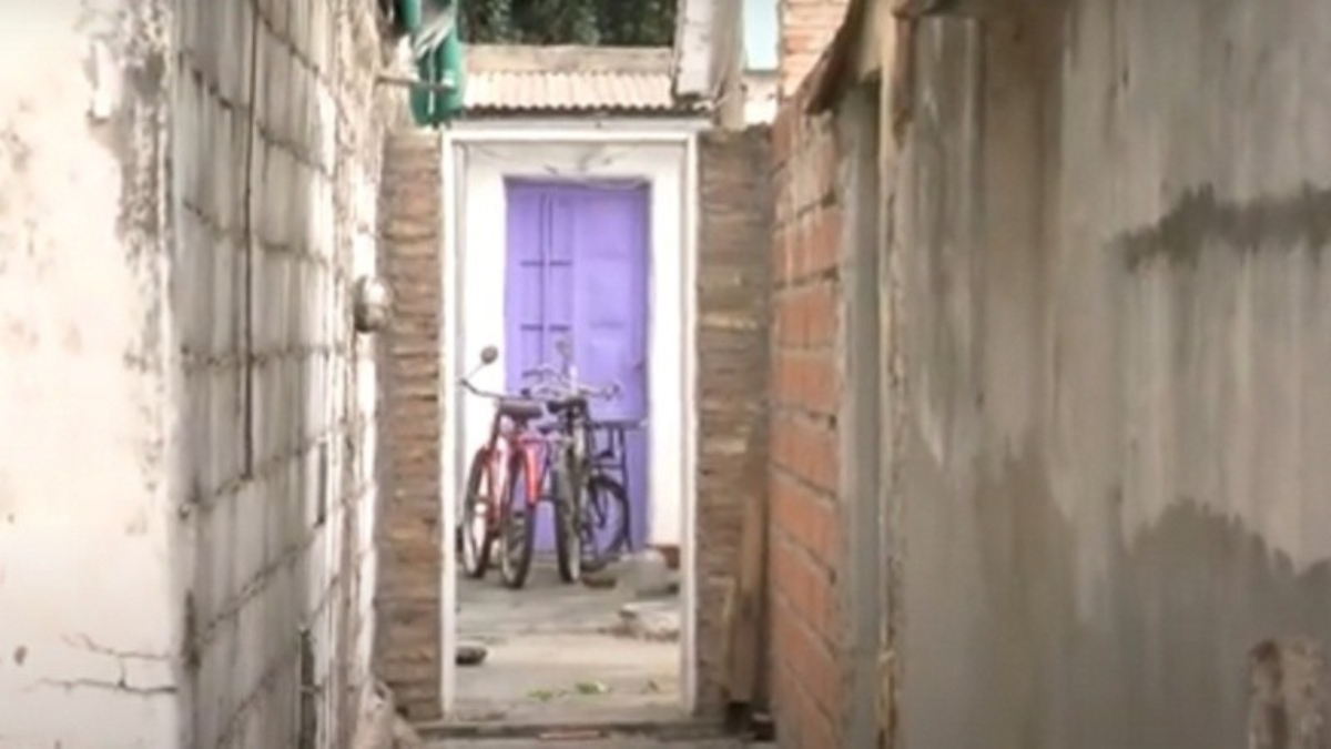 El ingreso de la casa de zona norte donde fue hallado el hombre sin vida. El ingreso de la casa de zona norte donde fue hallado el hombre sin vida.