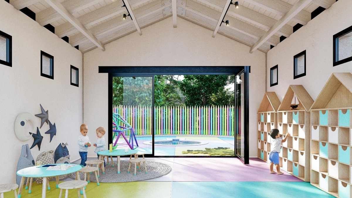 Guardería para las familias que vivan en Estancia San José. Guardería para las familias que vivan en Estancia San José.