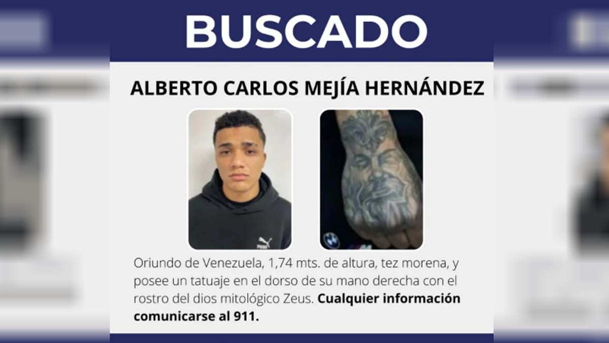 El Gobierno de Santa Cruz difundió un flyer de alerta para concretar la captura del sujeto. El Gobierno de Santa Cruz difundió un flyer de alerta para concretar la captura del sujeto.