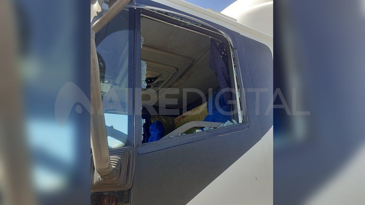 Preocupan los ataques a piedrazos a camiones en la Avenida Circunvalación Oeste.&nbsp;