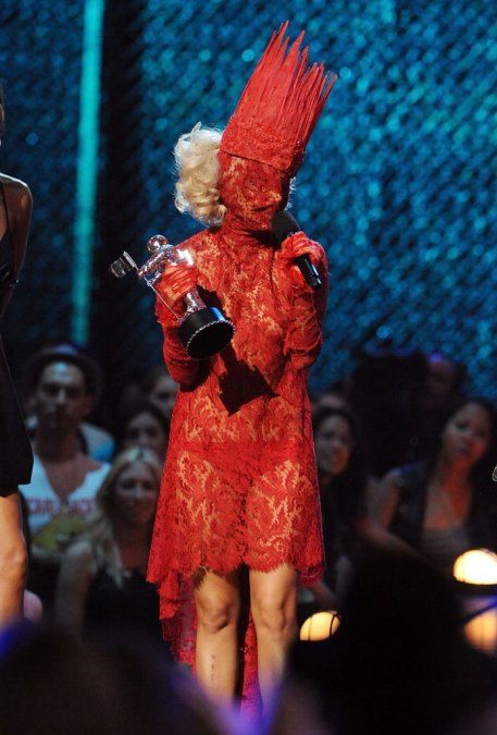 Para recoger un premio en los MTV Video Music Awards 2009.