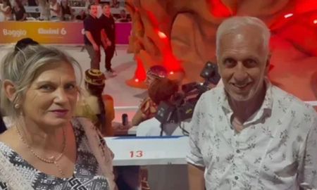 Claudia Valenzuela, madre de L-Gante, y Andrés Nara estuvieron juntos en el Carnaval del País Claudia Valenzuela, madre de L-Gante, y Andrés Nara estuvieron juntos en el Carnaval del País