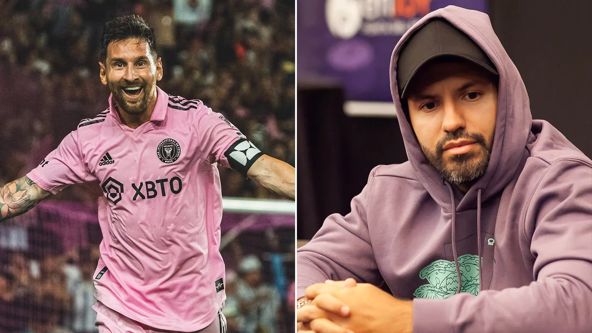 La dura confesión del Kun Agüero tras el debut Lionel Messi.