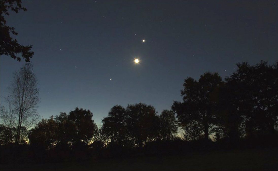 Júpiter y Venus darán un espectáculo en el cielo este fin de semana