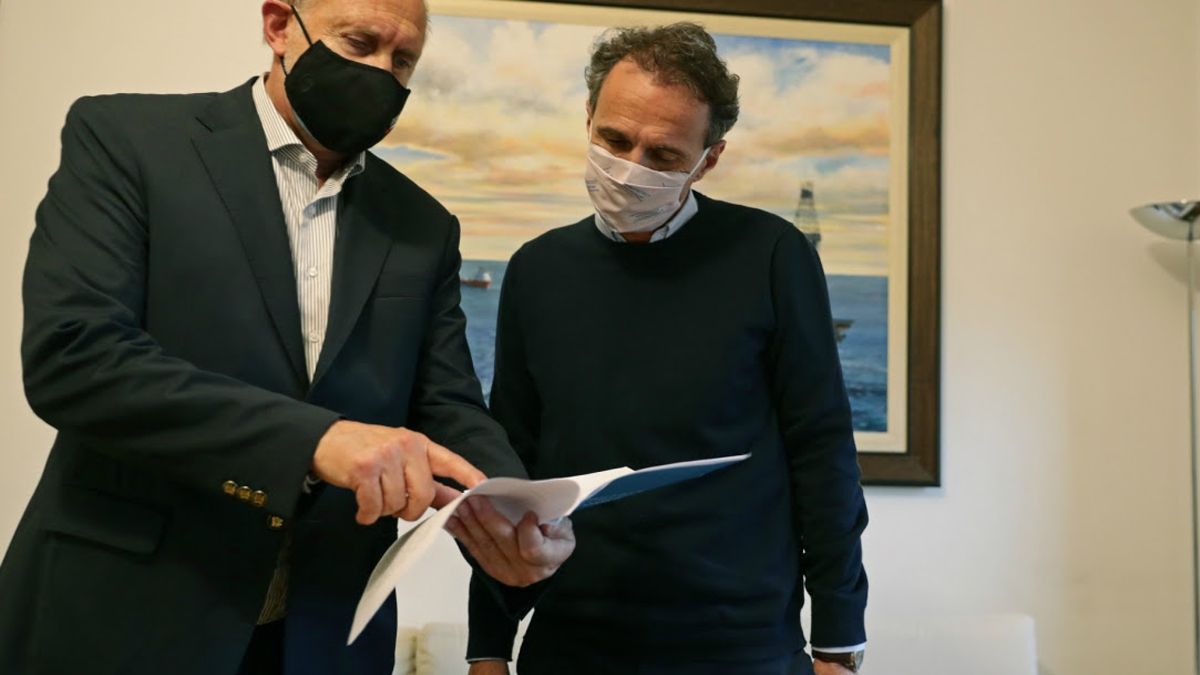 &nbsp;Perotti y Katopodis analizaron el avance de las obras públicas que la Nación ejecutará en la provincia﻿