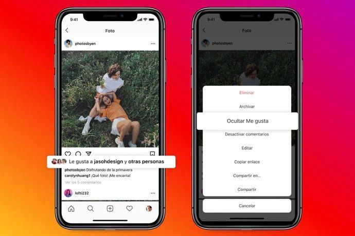Te mostramos el paso a paso para ocultar los Me gusta.