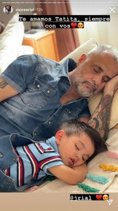 Morena Rial utilizó sus redes sociales para defender a su papá, Jorge Rial