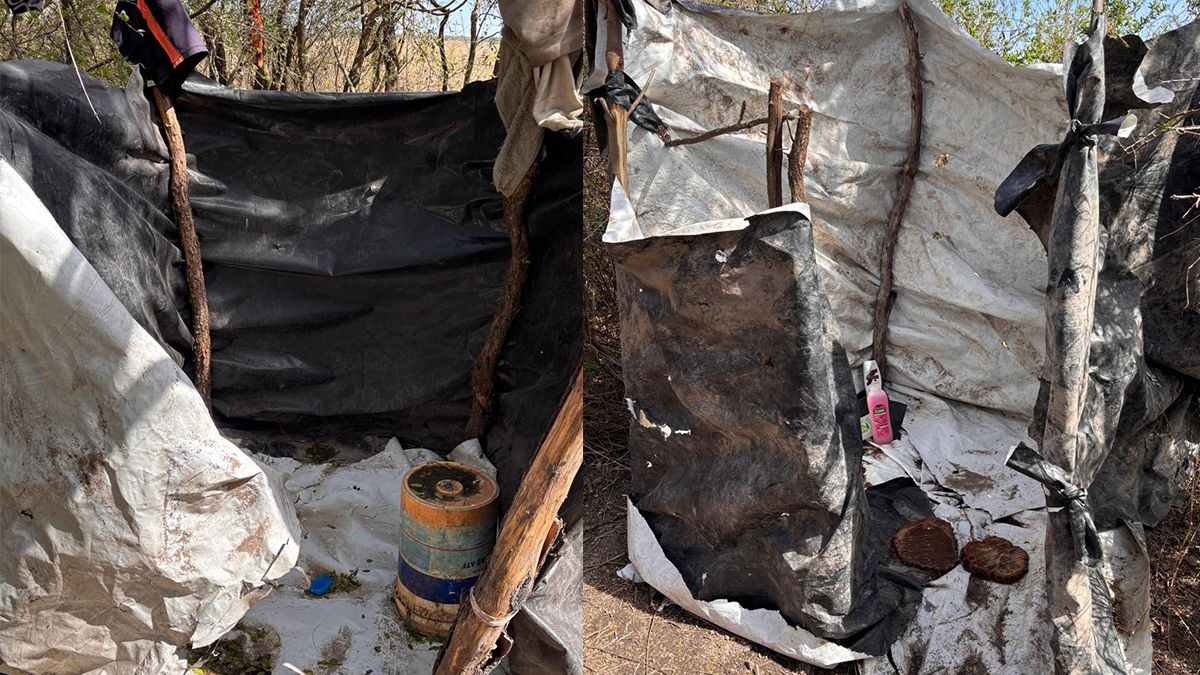 Las víctimas hacían sus necesidades en tachos y en baños precarizados. 