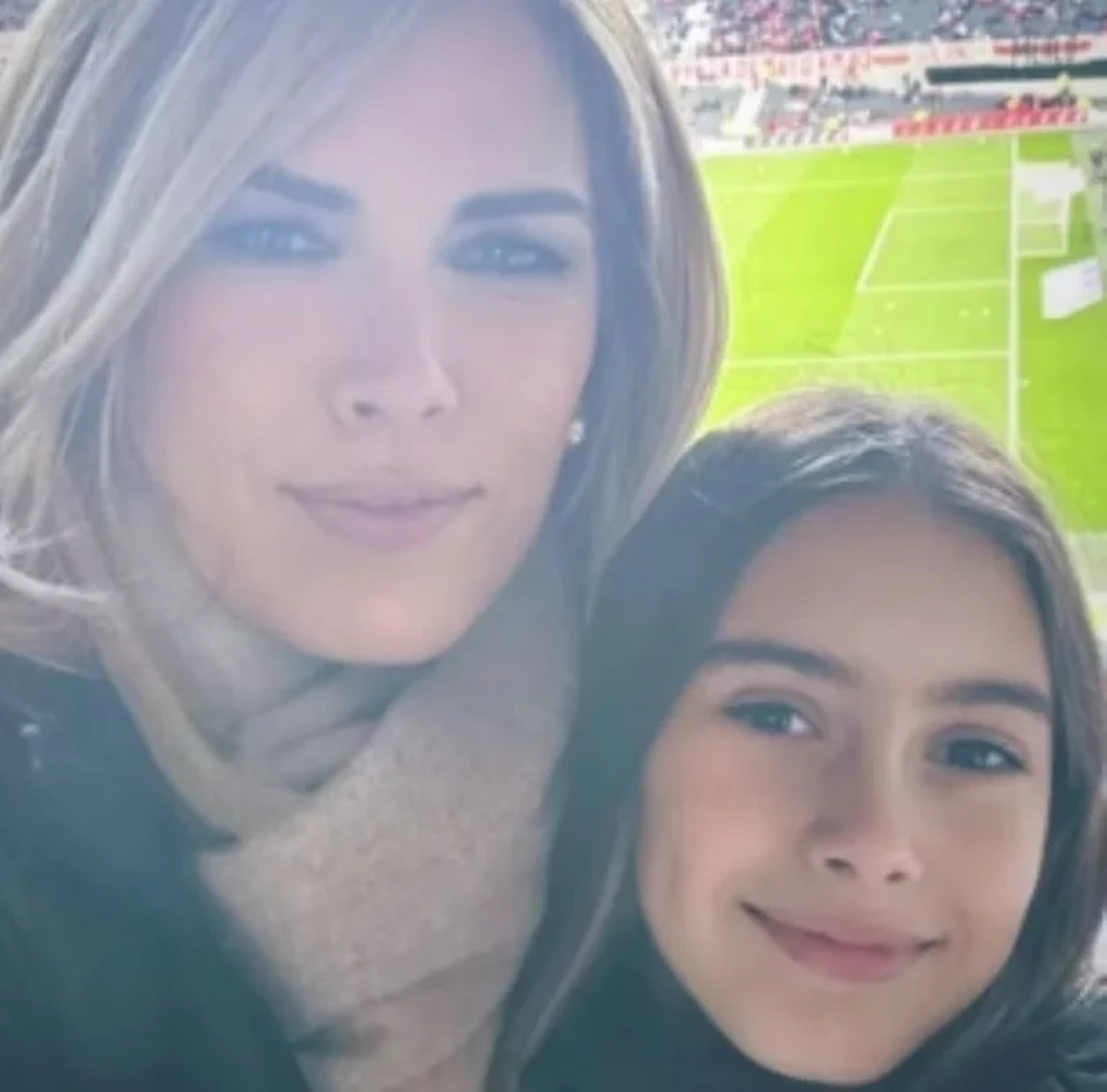 La hija de Viviana Canosa y su ex marido. La hija de Viviana Canosa y su ex marido.