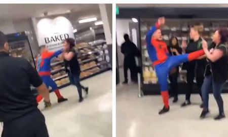 El muchacho generó un importante caos en el local y golpeó a una de las empleadas que trabaja allí. El muchacho generó un importante caos en el local y golpeó a una de las empleadas que trabaja allí.