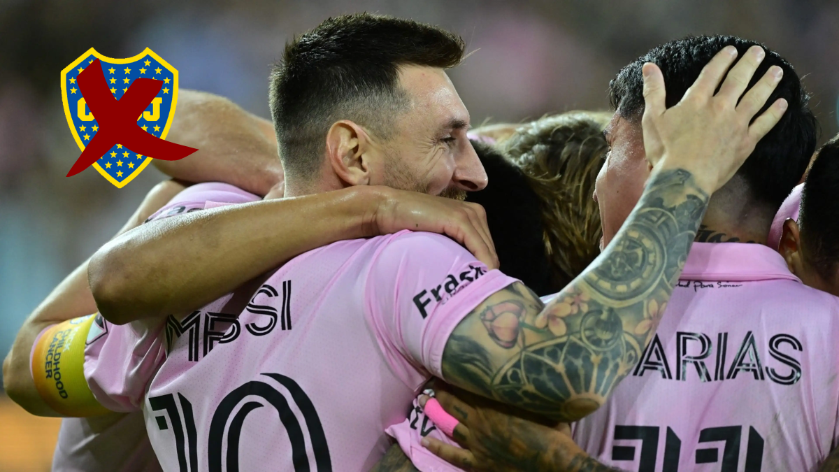 Refuerzo de Inter Miami: rechazó a Boca y ahora será compañero de Lionel Messi y Facundo Farías