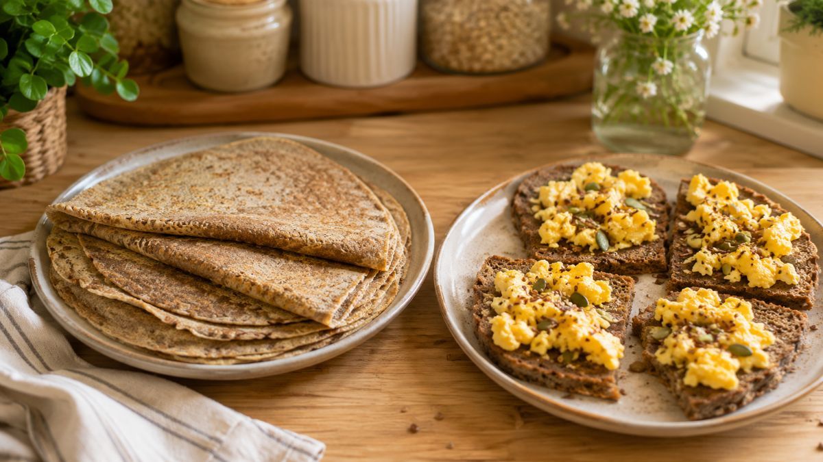 Dos ideas fáciles sin harina para resolver almuerzos