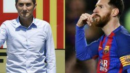 El nuevo DT de Barcelona se declaró fan de Messi El nuevo DT de Barcelona se declaró fan de Messi