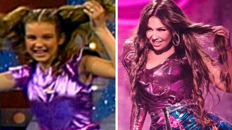 La emotiva reacción de Thalía sobre su infancia