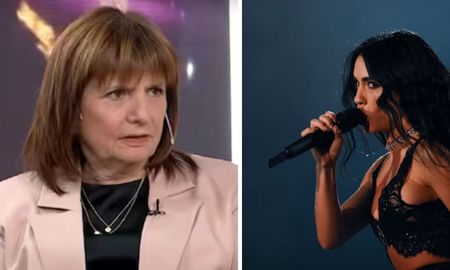 La cantante criticó las declaraciones de Patricia Bullrich. La cantante criticó las declaraciones de Patricia Bullrich.