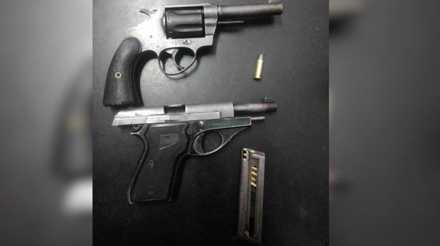 Dos armas de fuego secuestradas en Santa Fe