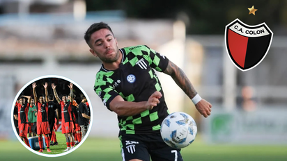 Jugador de Gimnasia de Mendoza se rindió ante Colón: 