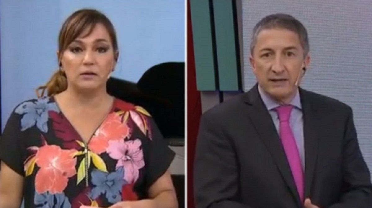 Fuerte discusión en vivo entre Lorena Maciel y Adrián Ventura por Nisman