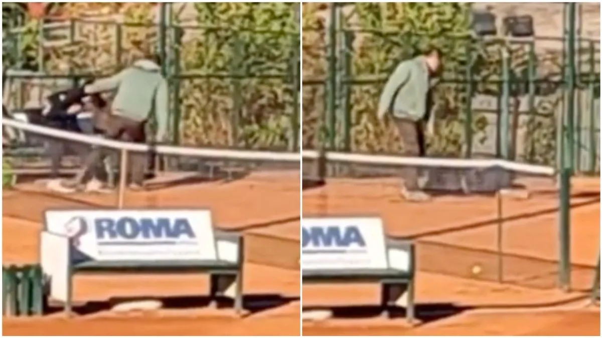 Los hechos ocurrieron luego de un partido de tenis en Serbia y el padre golpeo de forma violenta a su hija de 14 años