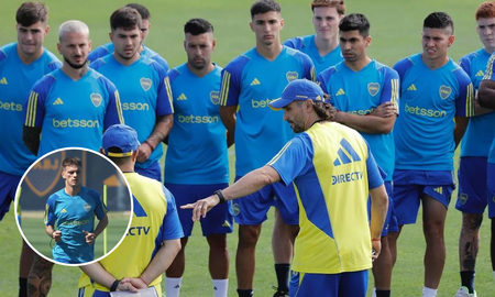 Zenón se entrena solo en Boca: la decisión que tomó el DT Diego Martínez Zenón se entrena solo en Boca: la decisión que tomó el DT Diego Martínez