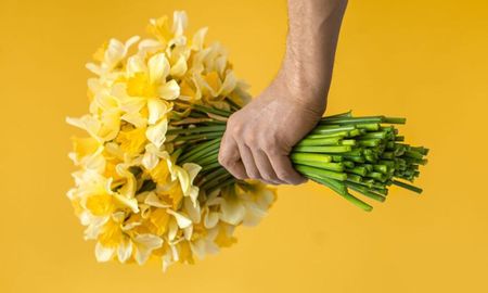 Las flores amarillas se convirtieron en un símbolo de alegría y cariño. Las flores amarillas se convirtieron en un símbolo de alegría y cariño.