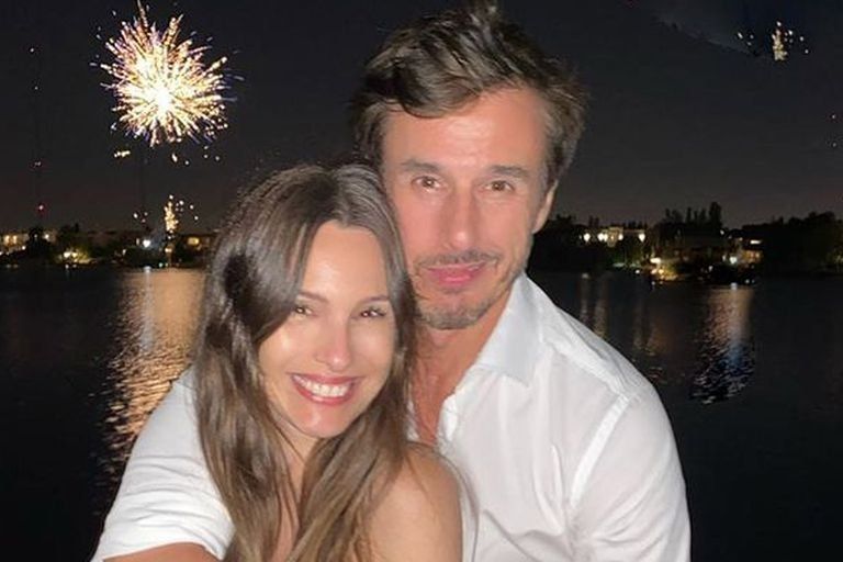 Pampita y Roberto García Moritán.