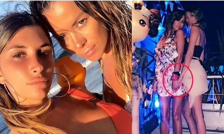 Karina Jelinek y su supuesta novia, Flor Parise. Karina Jelinek y su supuesta novia, Flor Parise.