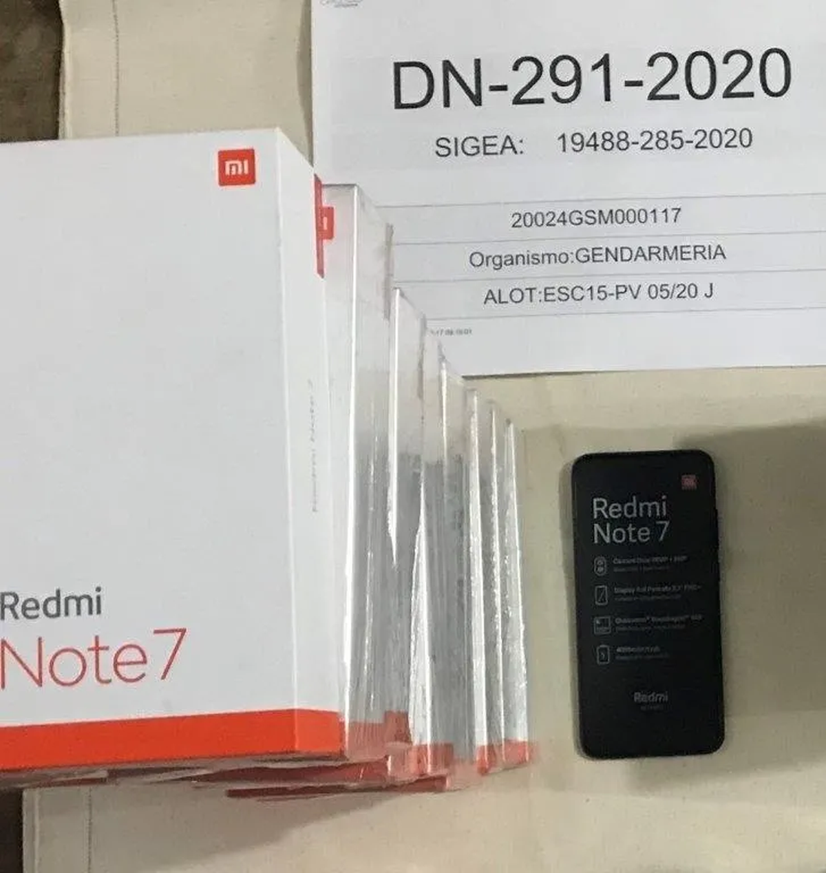 Lista de celulares en remate- Redmi Note