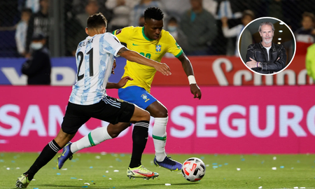 Gonzalo Bonadeo palpitó el Argentina-Brasil y le apuntó a Vinicius Gonzalo Bonadeo palpitó el Argentina-Brasil y le apuntó a Vinicius