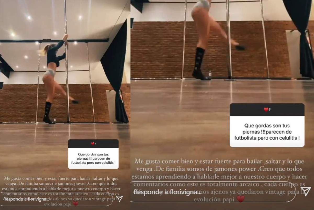 Historia en su cuenta de Instagram.