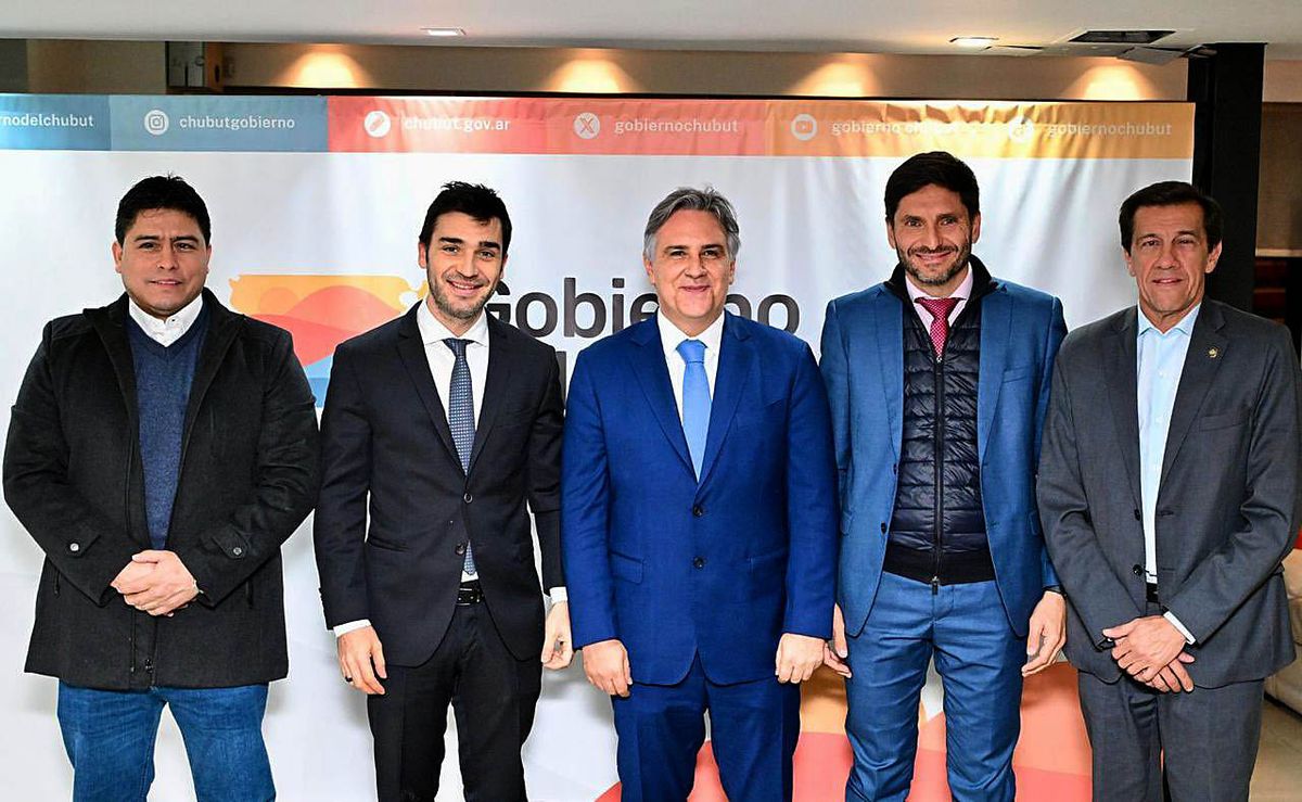 Los gobernadores de Chubut