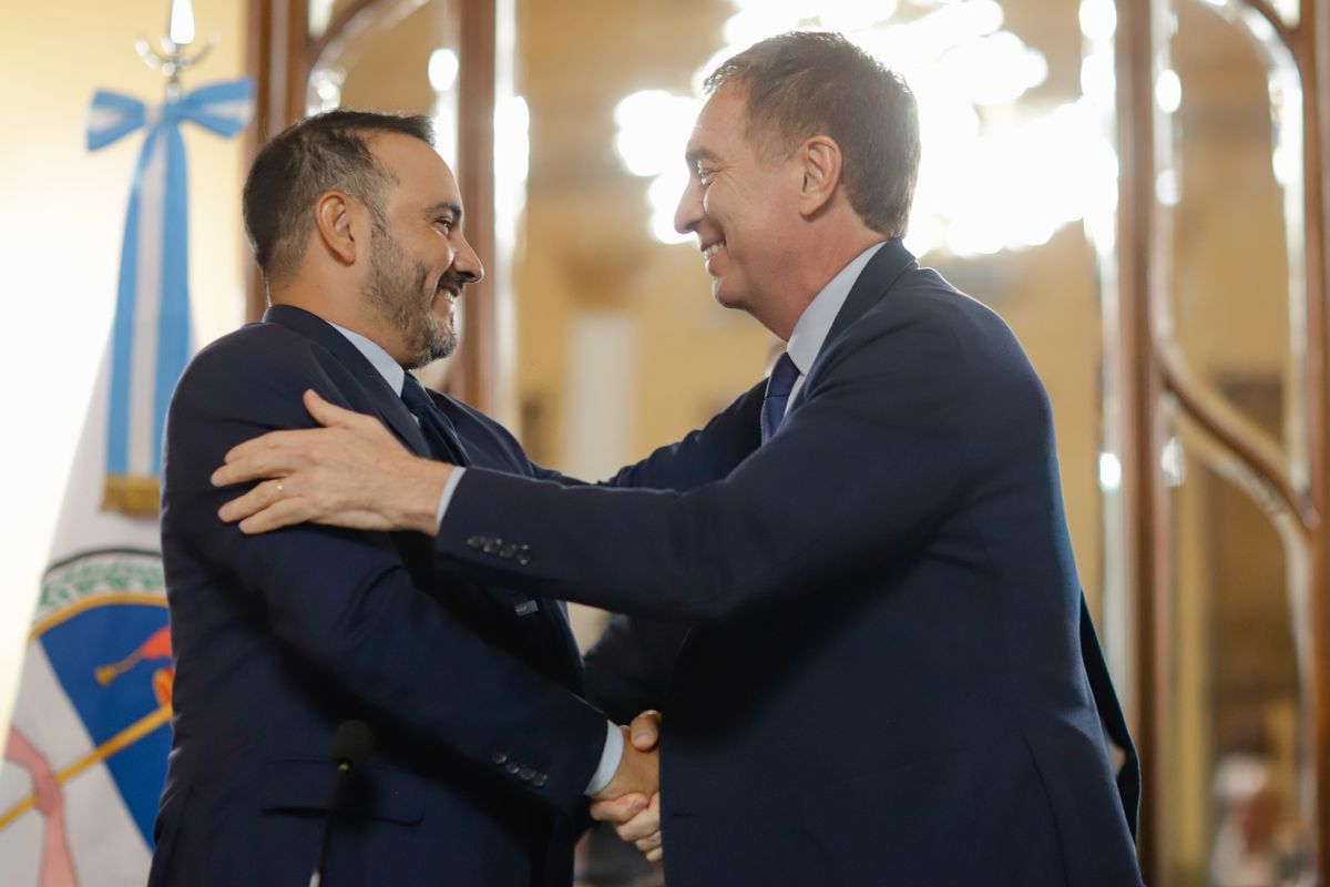 Durante la reuni&oacute;n, celebrada en la Casa de Gobierno, ambos destacaron las acciones conjuntas articuladas entre el gobierno nacional y provincial y coincidieron en &ldquo;la necesidad de que el Congreso apruebe la reforma laboral&rdquo;.