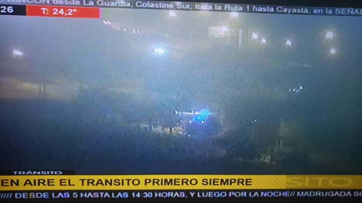 El móvil de Aire de Santa Fe estuvo en el lugar del homicidio el jueves a la noche.