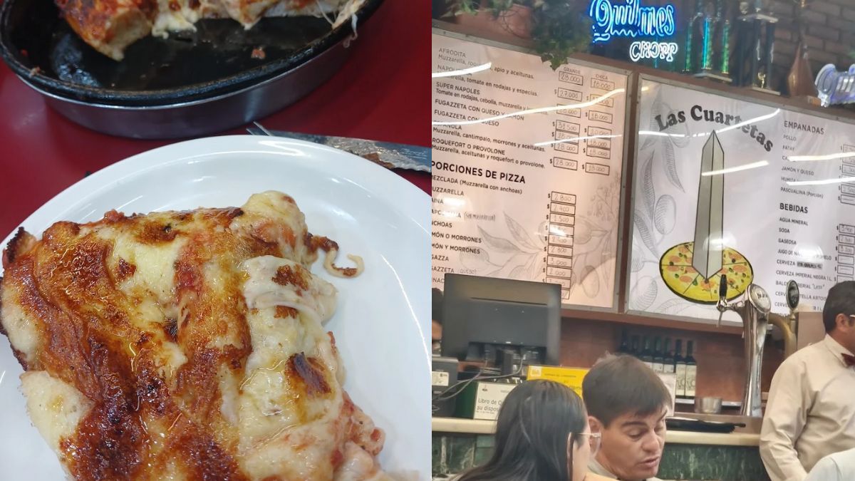 En Las Cuartetas se pueden pedir porciones para comer al paso.