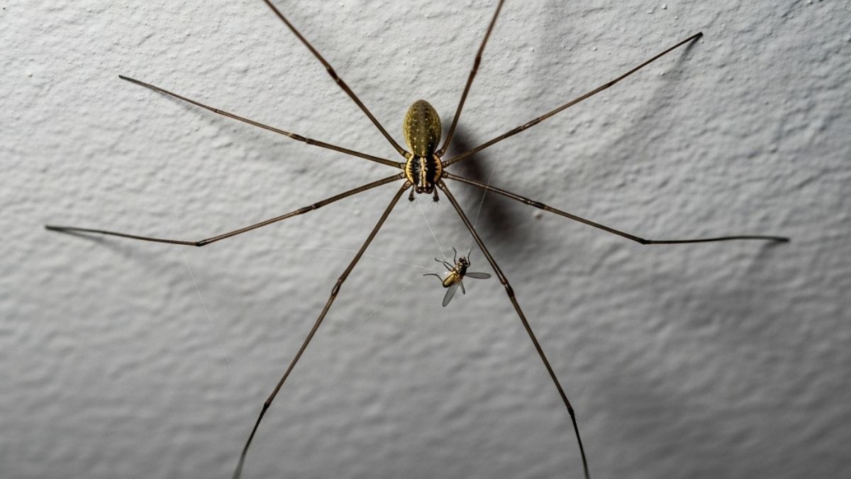 El dato que nadie te contó: ¿qué significa encontrar una araña patilarga en tu casa?