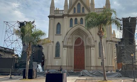 La segunda noche del Festival Folklórico de Guadalupe se suspendió. La segunda noche del Festival Folklórico de Guadalupe se suspendió.