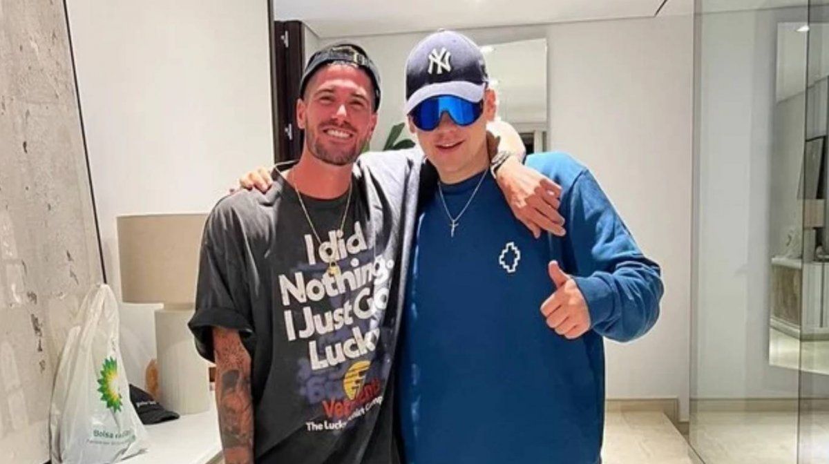 Rodrigo De Paul es muy amigo de Bizarrap.