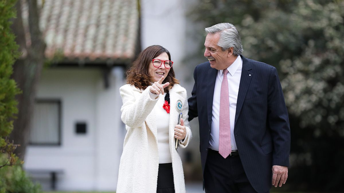 El Presidente recibió en Olivos a Silvina Batakis
