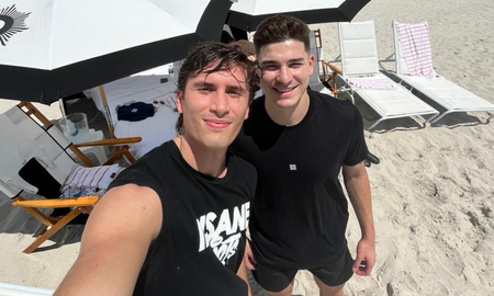 Es santafesino, fue a ver la Copa América y ¡se cruzó con Julián Álvarez en la playa! Es santafesino, fue a ver la Copa América y ¡se cruzó con Julián Álvarez en la playa!