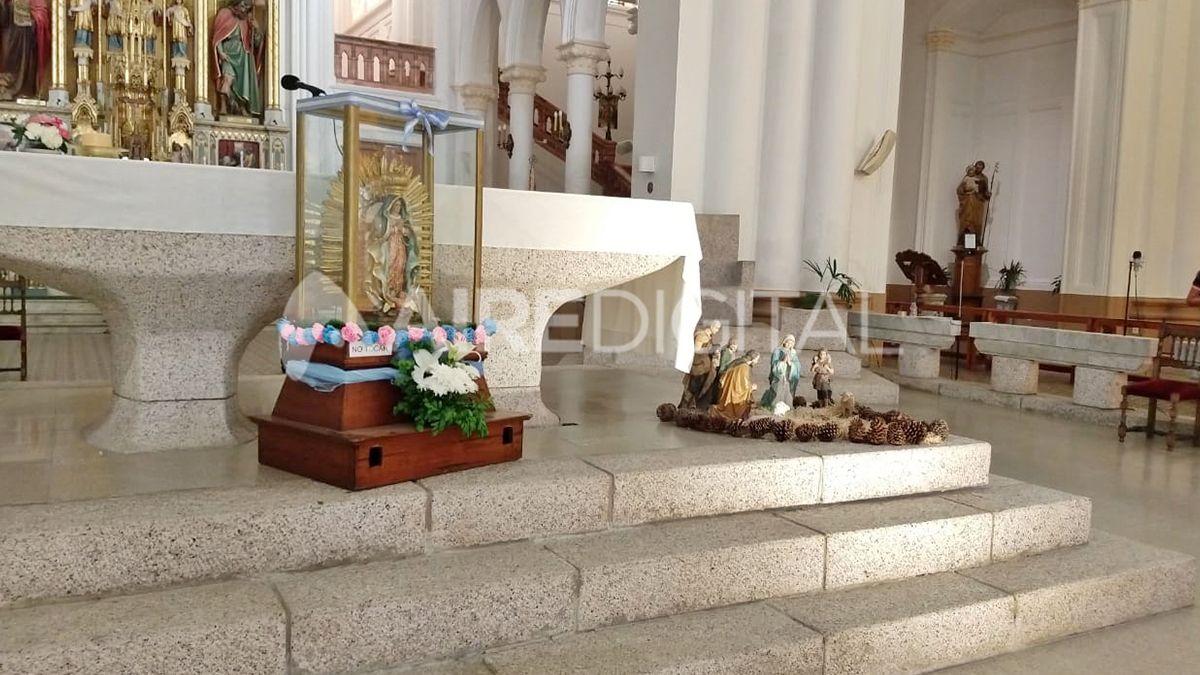 En su día la imagen de la Virgen llegó a la Basílica de Guadalupe.