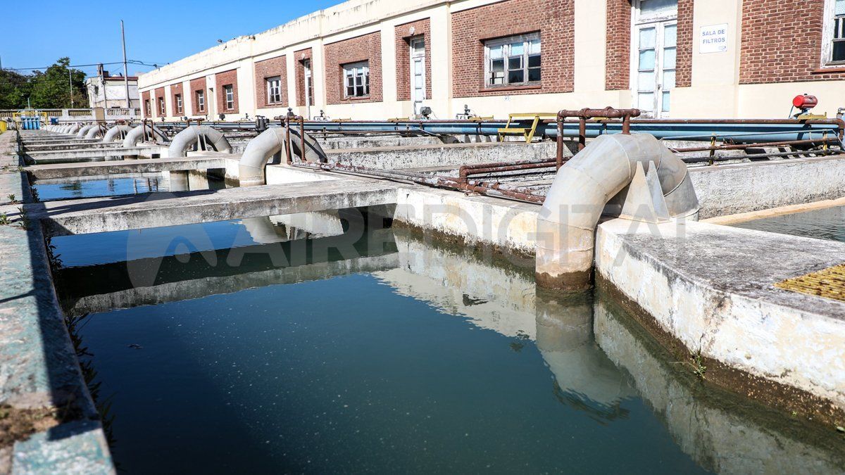 La obra de ampliación de la planta potabilizadora de la ciudad de Santa Fe es una inversión de $ 5.214.588.717