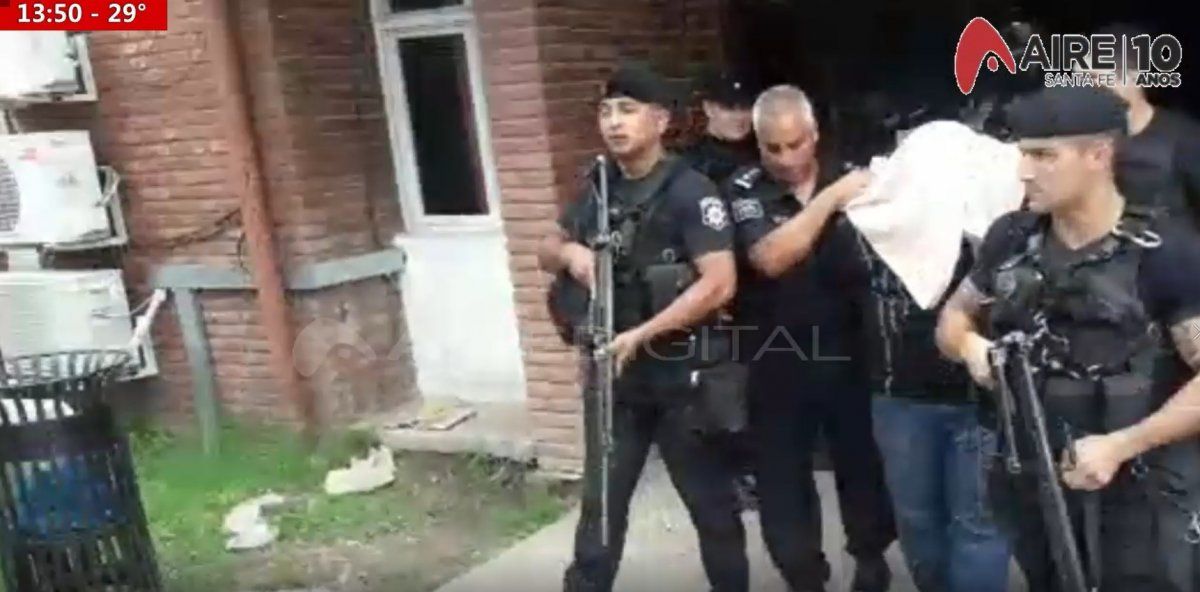 Luis Paz fue trasladado a la cárcel de Coronda