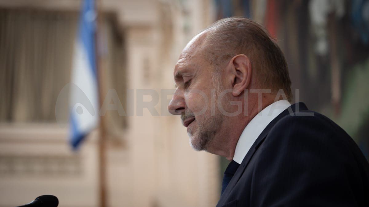 El gobernador Omar Perotti contrajo coronavirus por segunda vez