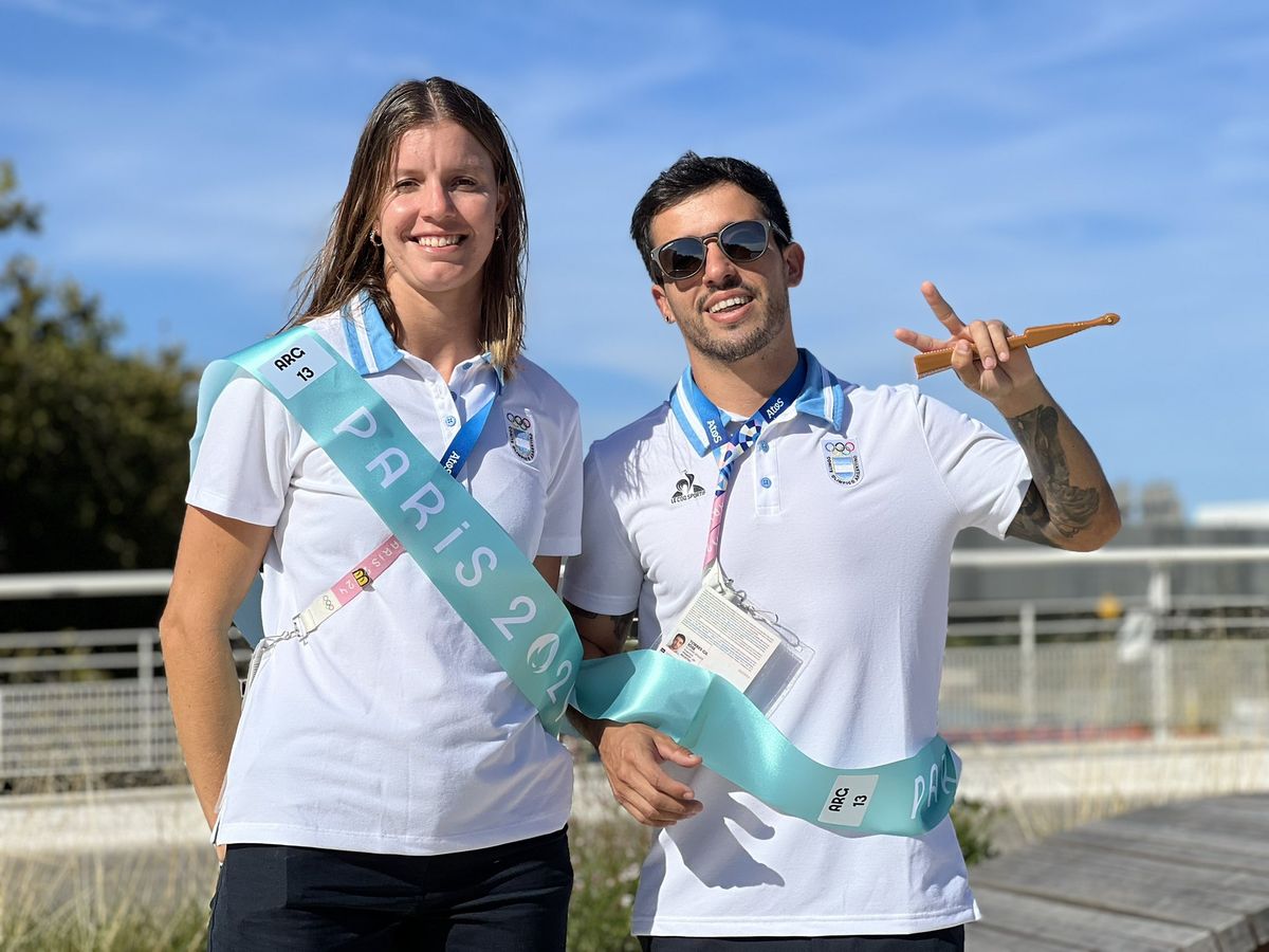 Eugenia Bosco y “Maligno” Torres, los abanderados en la Ceremonia de Clausura de los Juegos Olímpicos París 2024.