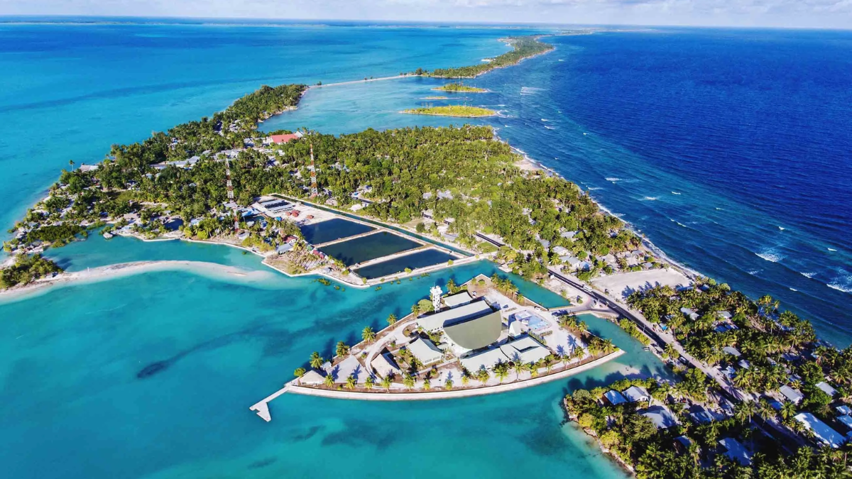 La ubicación de Kiribati explica por qué es el primer país que celebró la Navidad cada año.