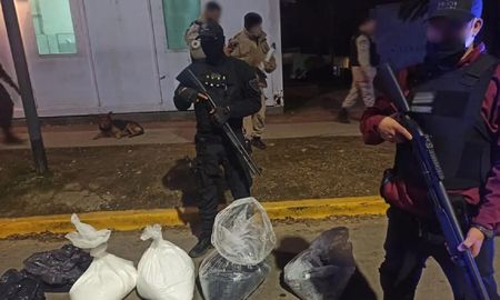 60 kilos de cocaína en Parque Avellaneda 60 kilos de cocaína en Parque Avellaneda