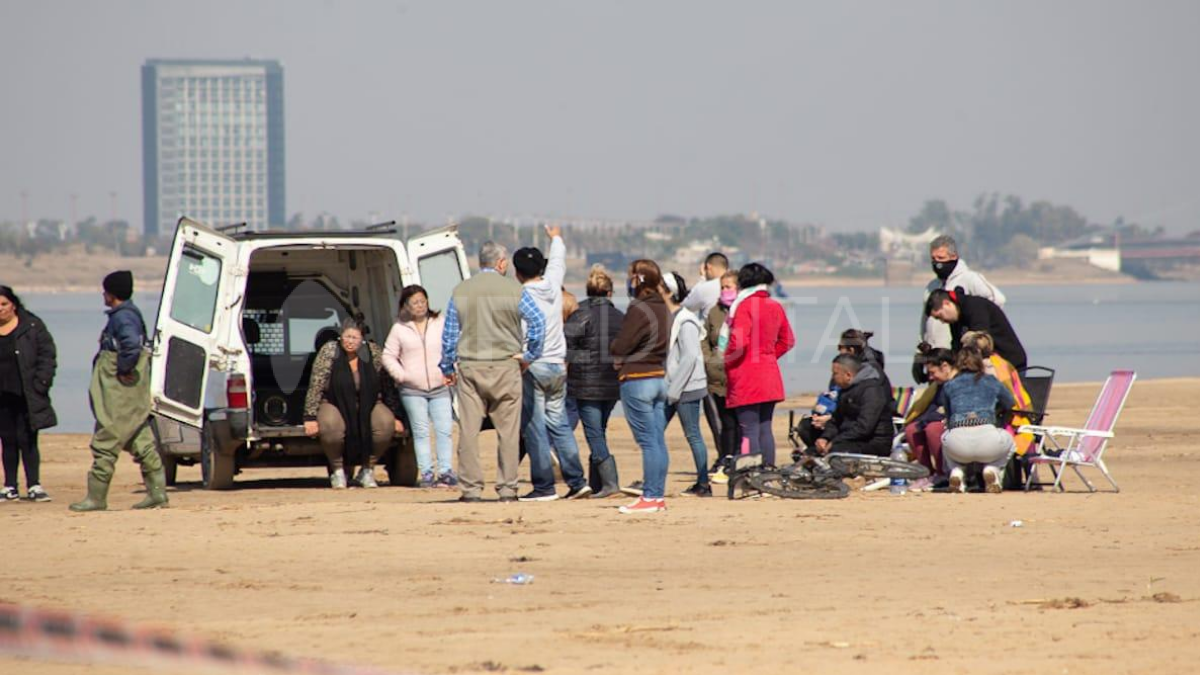 Familiares y amigos de las víctimas