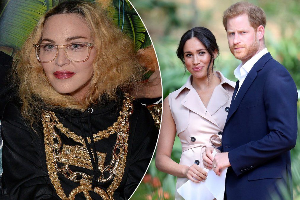 Madonna quiere como inquilinos al príncipe Harry y Meghan Markle