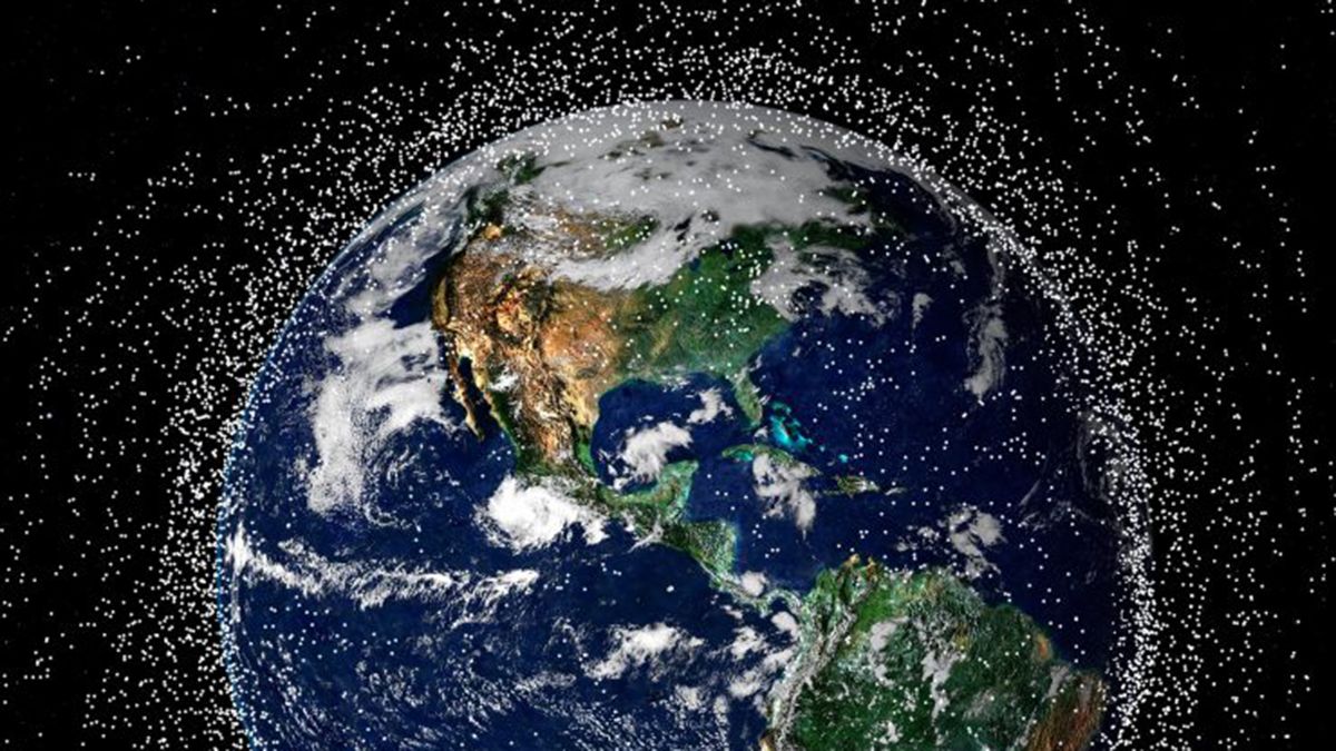 M&aacute;s de 20 mil objetos basura rodean la Tierra.