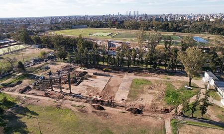 El nuevo Estadio Multipropósito Arena se levanta en el predio de la ex Rural, en la ciudad de Rosario. El nuevo Estadio Multipropósito Arena se levanta en el predio de la ex Rural, en la ciudad de Rosario.